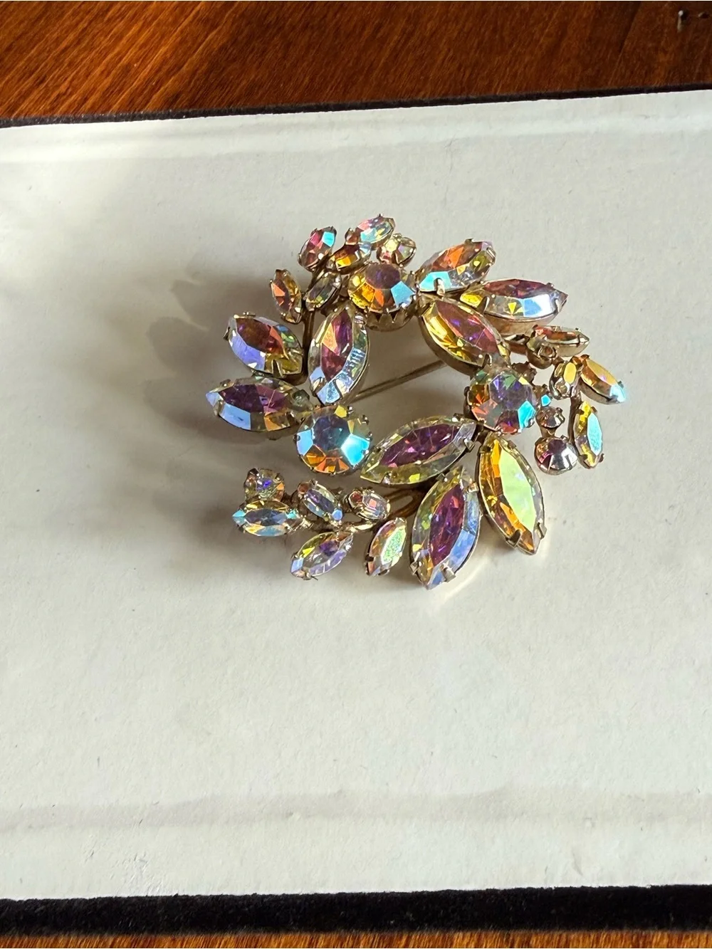 Sherman Rhinestone Brooch - Picture 7 of 7